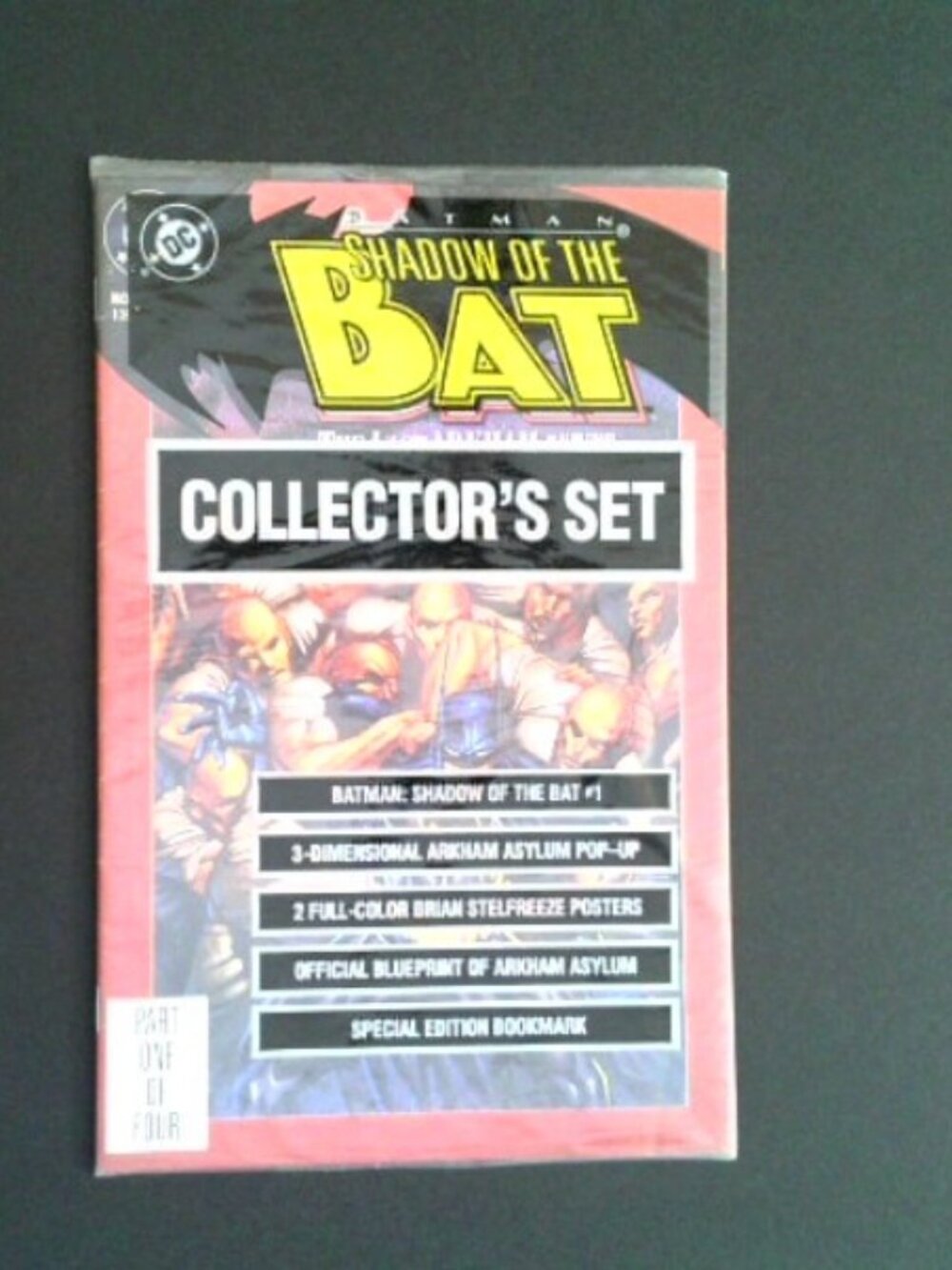 Batman Shadow of the Bat #1 June 1992 SEALED Comic Book Collectors Set DC NM